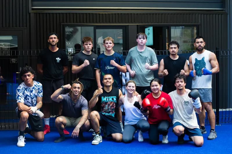 Lunchtime boxing session