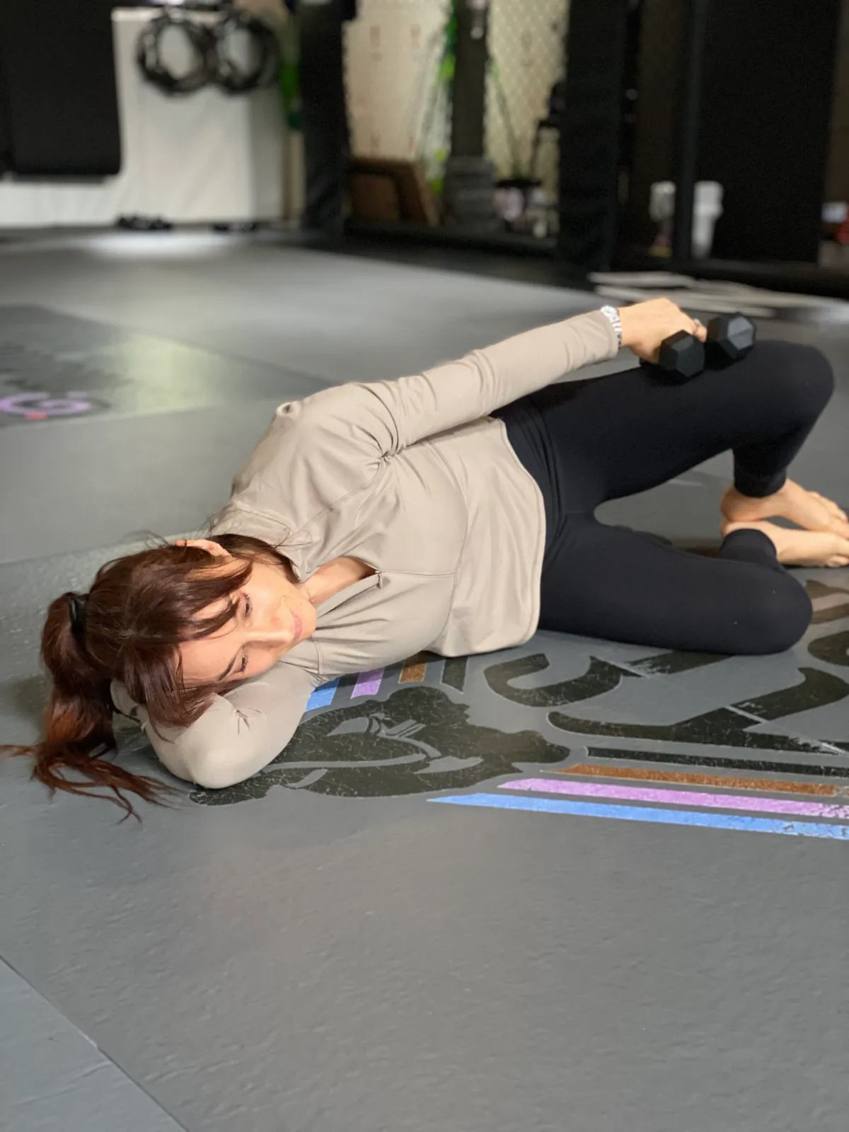 Yoga practice in Queenstown studio